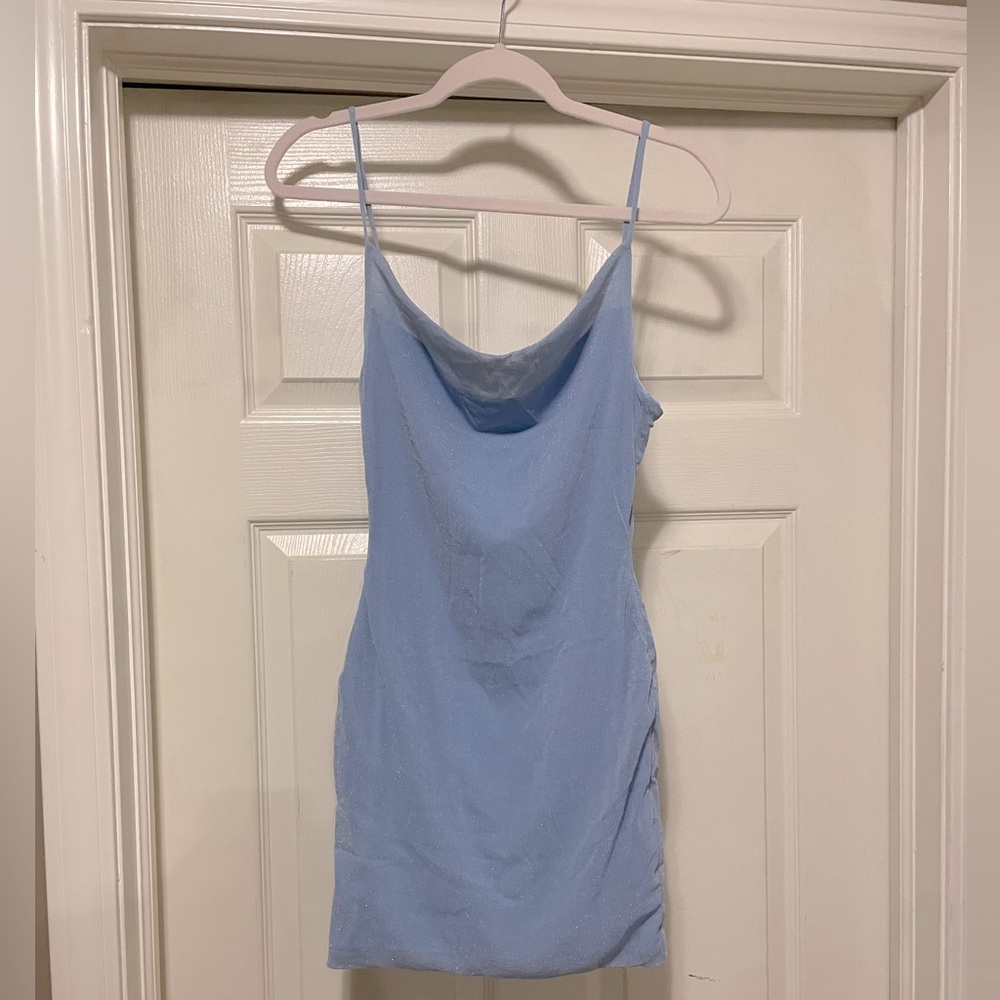 Luvalot Shimmer Mini Dress